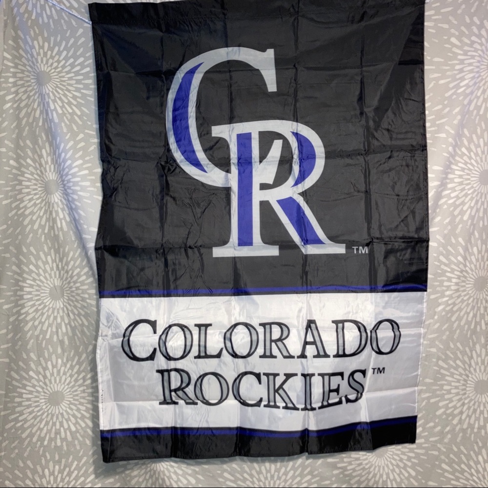 Colorado Rockies Baseball Flag